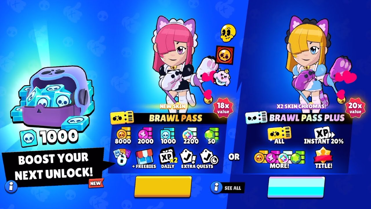 brawl pass 1 - Brawl Pass