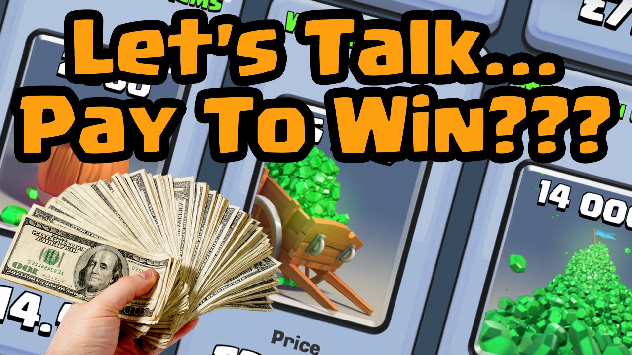 pay to win clash royale 1 - Clash Royale