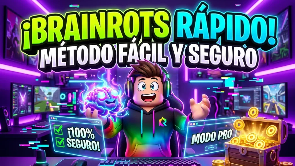 Cómo Obtener Brainrots en Roblox Rápido y Fácil 2026 (Guía Segura Paso a Paso)