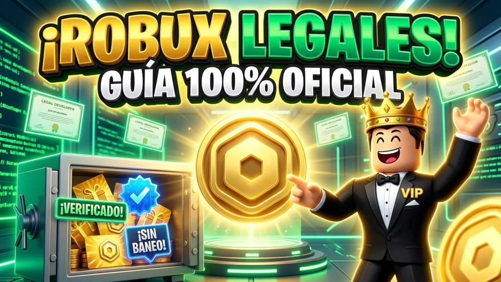 Formas Legales de Obtener Robux en Roblox: Guía Completa